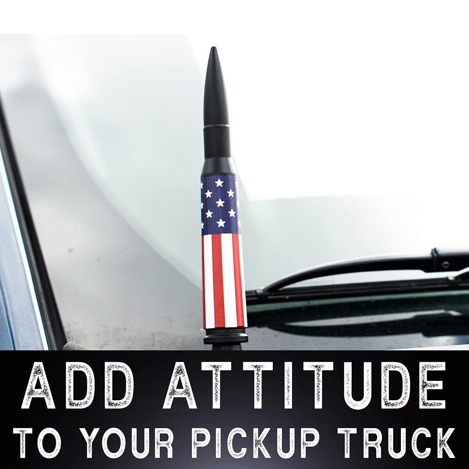 🚨 Bullet Antenna for Dodge Ram & Ford F-Series | Anti-Theft Lock⚡【Truck Pro】🇺🇸Flag Design Radio Antenna F150/F250/F350/Raptor/Bronco (1990-Current) - 360° Signal Booster 🚨 Bullet Antenna for Dodge Ram & Ford F-Series | Anti-Theft Lock⚡【Truck Pro】🇺🇸Flag Design Radio Antenna F150/F250/F350/Raptor/Bronco (1990-Current) - 360° Signal Booster